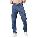 STUDIO NEXX Men39s Loose Fit Cargo Jeans