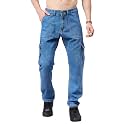 STUDIO NEXX Men39s Loose Fit Cargo Jeans