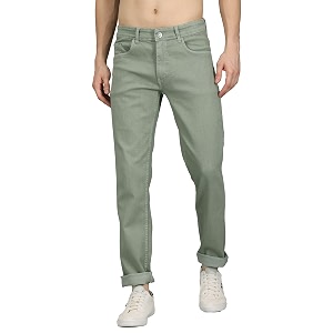 STUDIO NEXX Mens Regular Fit Stretch Jeans