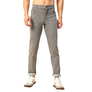 STUDIO NEXX Mens Regular Fit Stretch Jeans