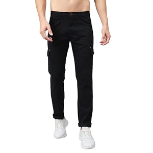 STUDIO NEXX Mens Relaxed Fit Cargo Trouser