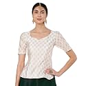 studio rasa Women39s Silk Blend Hand Block