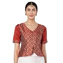 studio rasa Women39s Silk Blend Block Printed