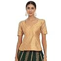 studio rasa Women39s Silk Blend Hand Block