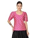 studio rasa Women39s Silk Blend Hand Block