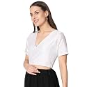 studio rasa Women39s Silk Blend Printed Stretchable