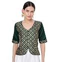 studio rasa Women39s Silk Blend Block Printed