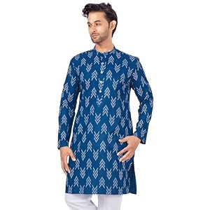 Studio Shringaar Mens Cotton Blend Relaxed Fit
