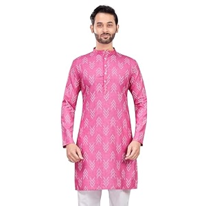 Studio Shringaar Mens Cotton Blend Relaxed Fit