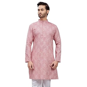 Studio Shringaar Mens Cotton Blend Relaxed Fit