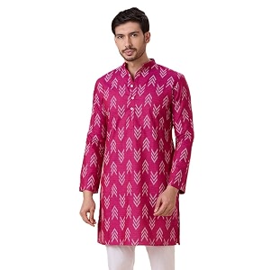 Studio Shringaar Mens Cotton Blend Relaxed Fit