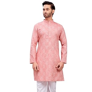 Studio Shringaar Mens Cotton Blend Relaxed Fit