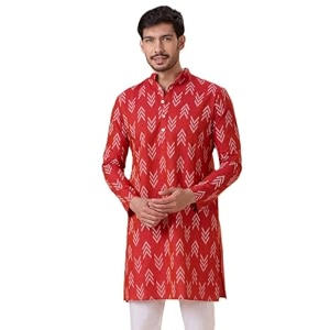 Studio Shringaar Mens Cotton Blend Relaxed Fit