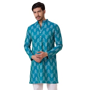 Studio Shringaar Mens Cotton Blend Relaxed Fit