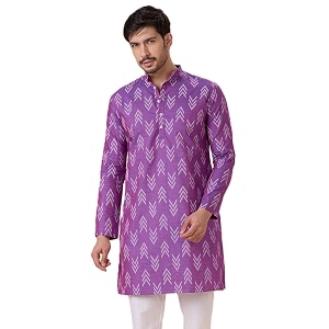 Studio Shringaar Mens Cotton Blend Relaxed Fit