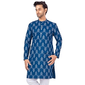 Studio Shringaar Mens Cotton Blend Relaxed Fit