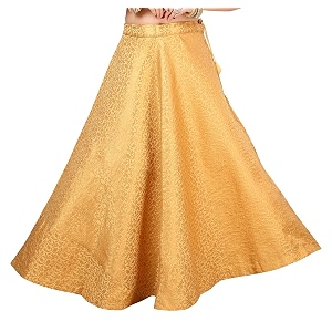 Studio Shringaar Womens Polyester Maxi Benaras Brocade