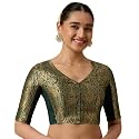 Studio Shringaar Women39s Brocade Side Stretch Smocked