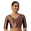 Studio Shringaar Women39s Brocade Side Stretch Smocked