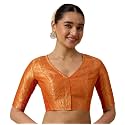 Studio Shringaar Women39s Brocade Side Stretch Smocked