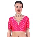 Studio Shringaar Women39s Brocade Embroidered V-Neck Readymade
