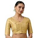 Studio Shringaar Women39s Brocade Side Stretch Smocked