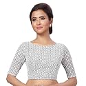 Studio Shringaar Women39s Chikankari Saree Blouse with