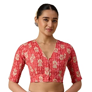 Studio Shringaar Womens Cotton Printed Side Stretch