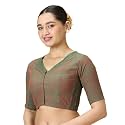 Studio Shringaar Women39s Handloom Cotton Side Stretchable