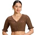 Studio Shringaar Women39s Handloom Cotton Jamdani Border