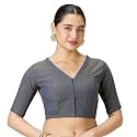 Studio Shringaar Women39s Handloom Cotton Side Stretchable