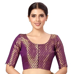 Studio Shringaar Womens Polyester Elbow length sleeves
