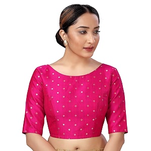 Studio Shringaar Women Cotton Silk Silky Brocade