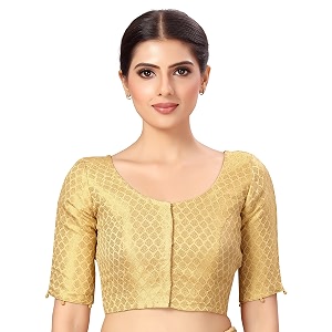 Studio Shringaar Womens Polyester Elbow length sleeves