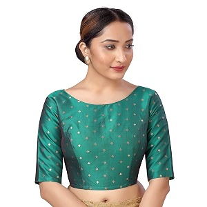 Studio Shringaar Women Cotton Silk Silky Brocade
