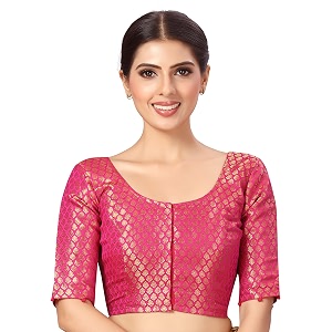 Studio Shringaar Womens Polyester Elbow length sleeves
