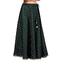 Studio Shringaar Women39s Polyester Maxi Skirt