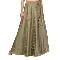 Studio Shringaar Women39s Polyester Maxi Skirt
