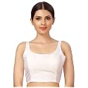 Studio Shringaar Women39s Polyester Sleeveless Satin Padded