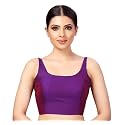 Studio Shringaar Women39s Polyester Sleeveless Satin Padded
