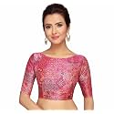 Studio Shringaar Women39s Polyester Printed Saree Blouse