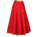 Studio Shringaar Women39s Polyester Maxi Skirt