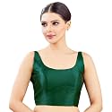 Studio Shringaar Women39s Polyester Sleeveless Satin Padded