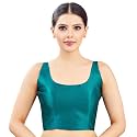 Studio Shringaar Women39s Polyester Sleeveless Satin Padded