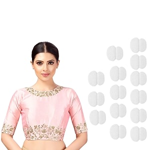 Studio Shringaar Womens Readymade Art Silk Embroidered