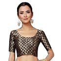Studio Shringaar Women39s Readymade Brocade Short Sleeves