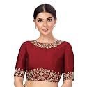 Studio Shringaar Women39s Readymade Art Silk Embroidered