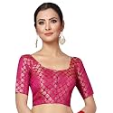 Studio Shringaar Women39s Readymade Brocade Short Sleeves
