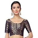 Studio Shringaar Women39s Readymade Brocade Short Sleeves