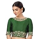 Studio Shringaar Women39s Readymade Art Silk Embroidered